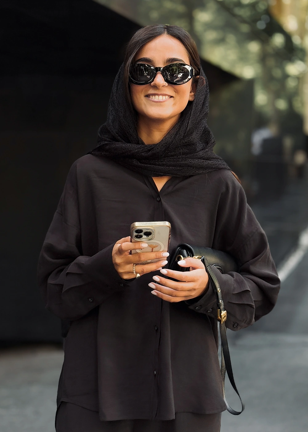 شال موریس مشکی