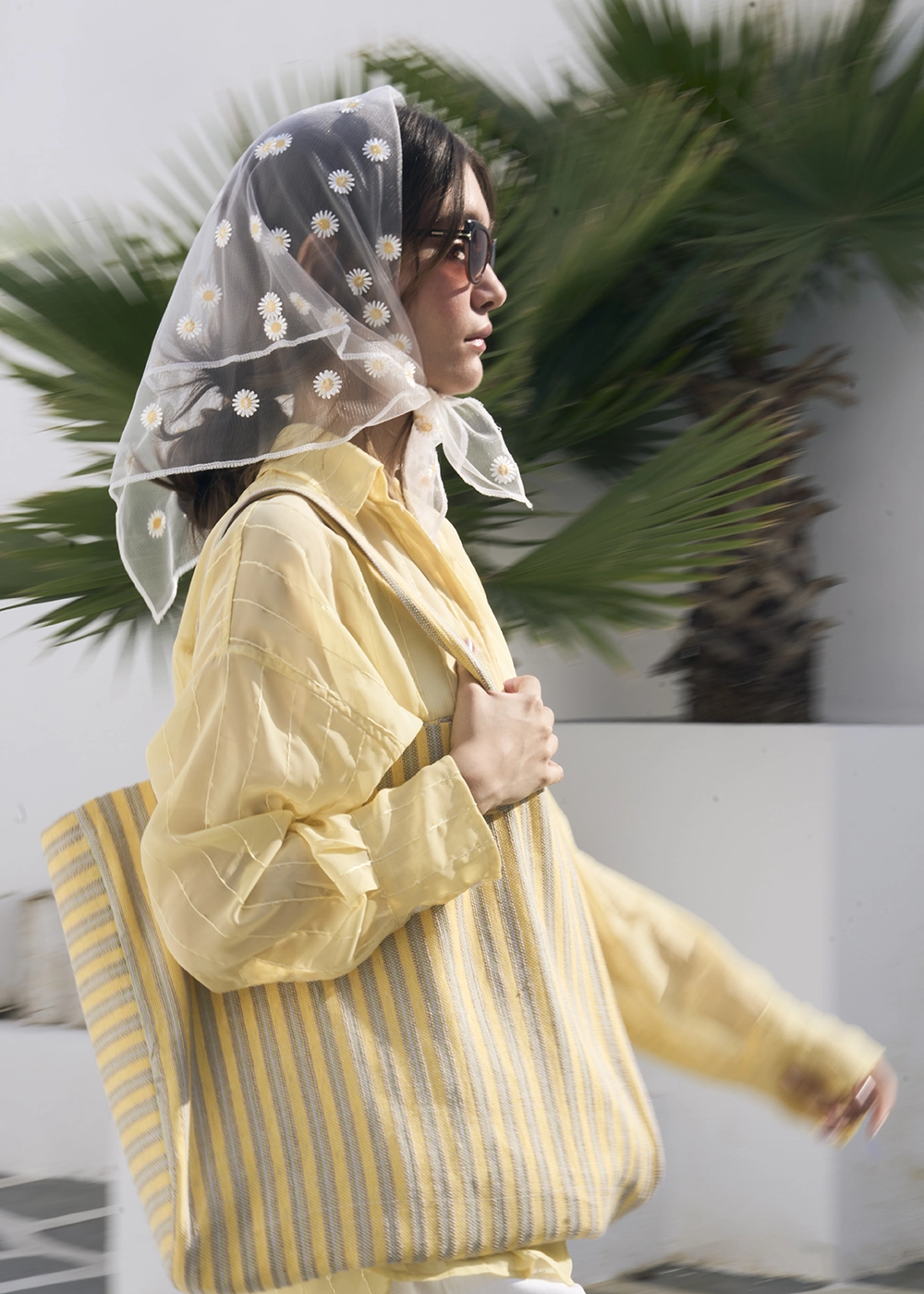 مینی اسکارف بابونه