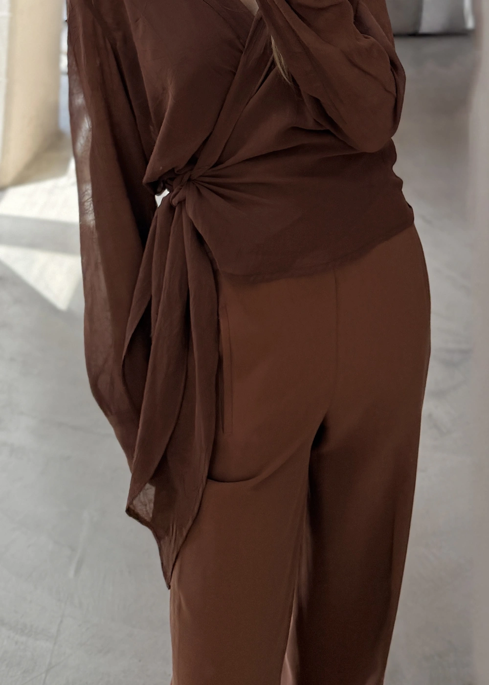 شلوار مونو آجری