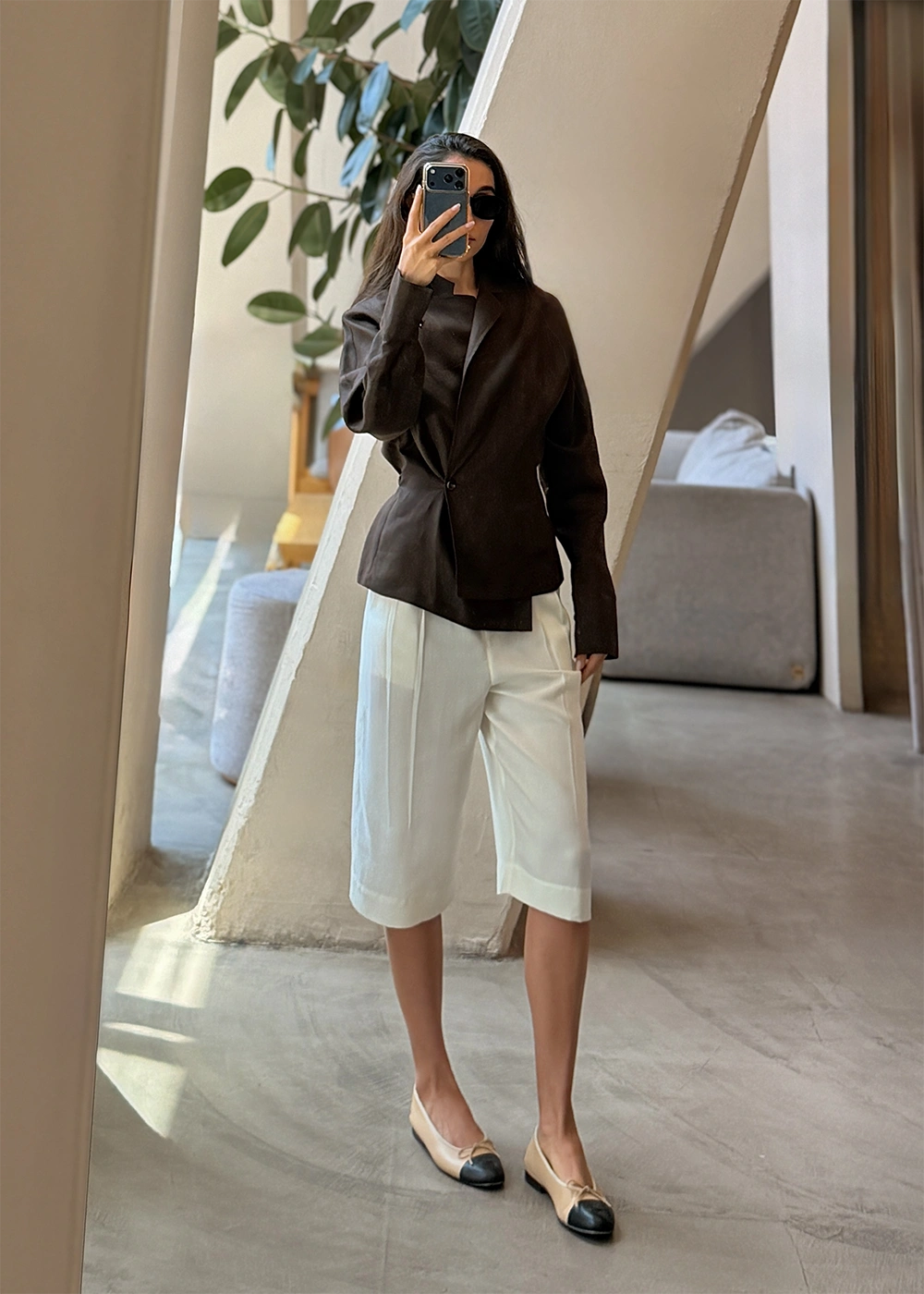 جکت کای قهوه‌ای