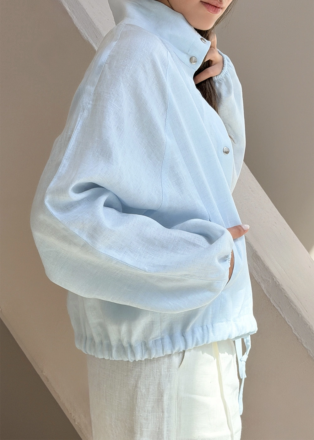 جکت لینو آبی